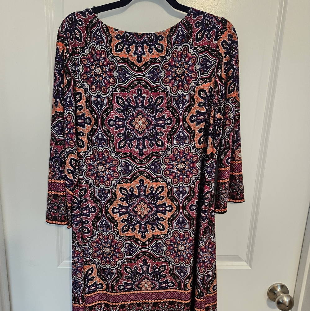 Multicolor Midi Dress - Picture 2 of 6